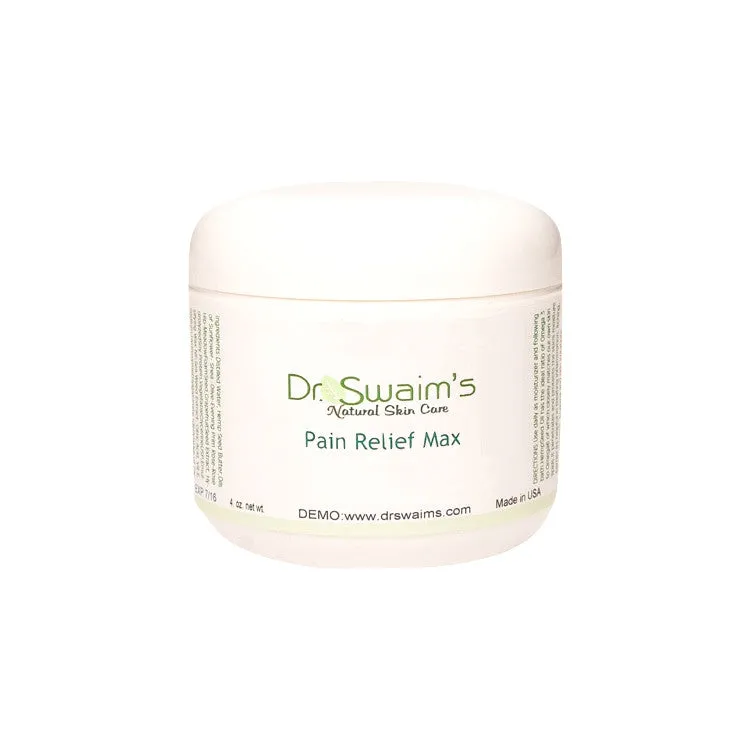 Dr. Swaim's Pain Relief Max Cream 4 oz. Tub