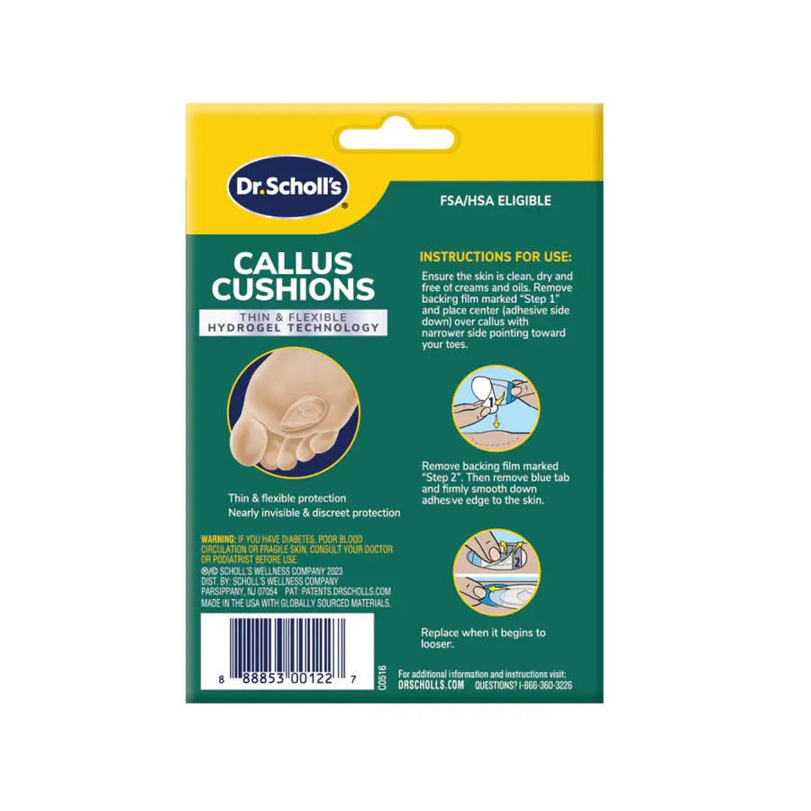 Dr.Scholl Callus Cushions with Hydrogel Technology