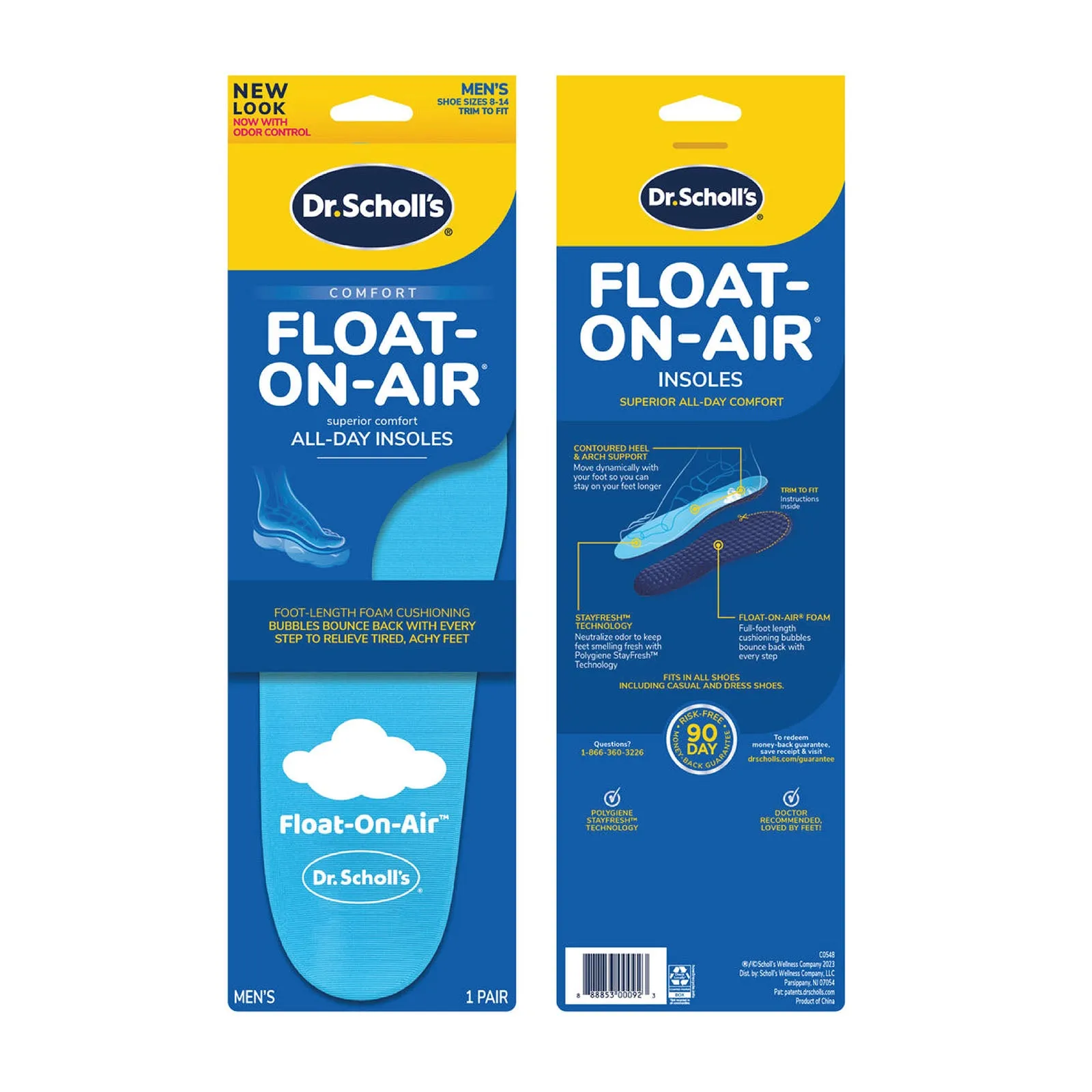 Dr.Scholl Float-On-Air Comfort Insoles Men