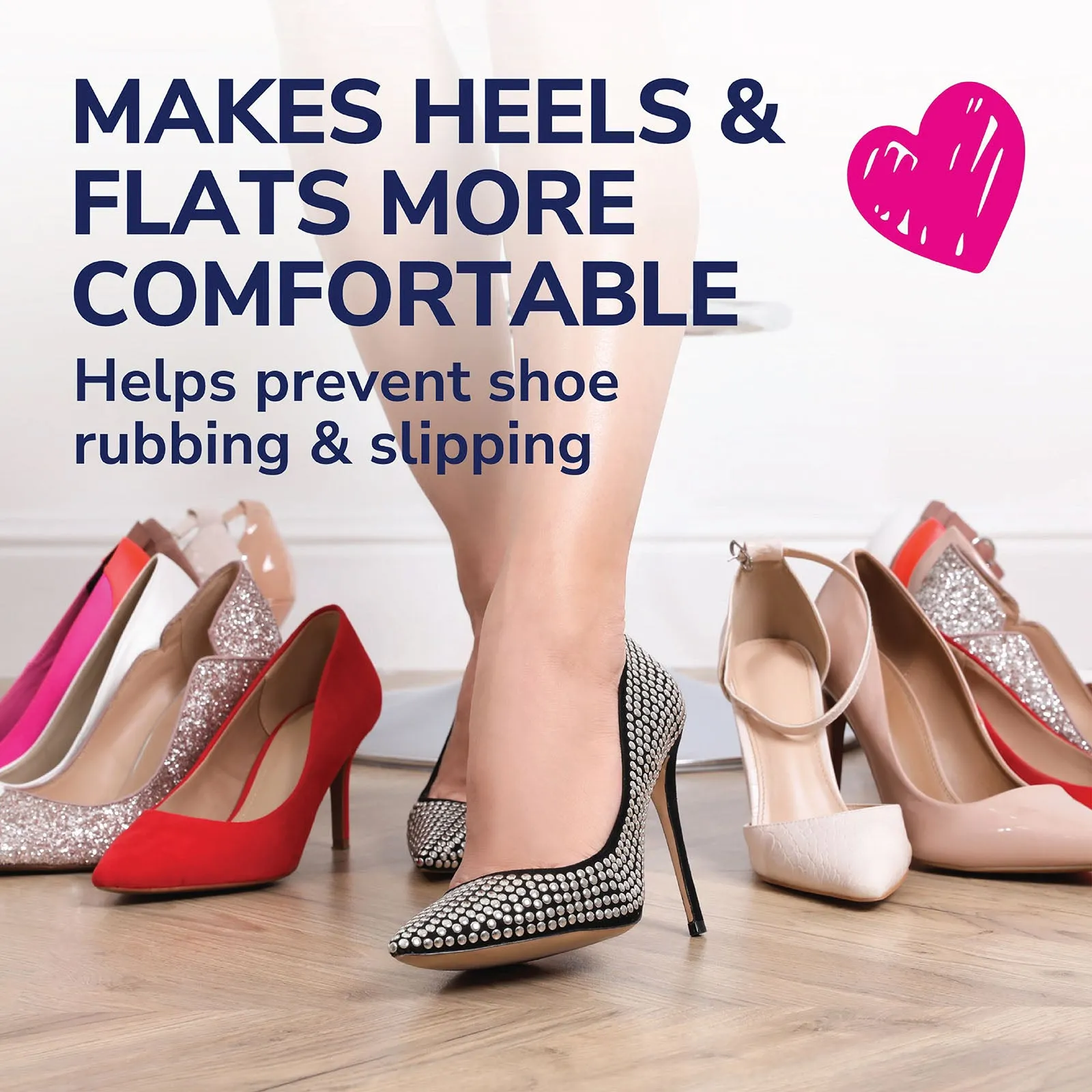 Dr.Scholl Love Your FLATS Heel Liner Cushions