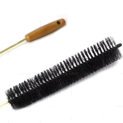 Dryer vent cleaning brush