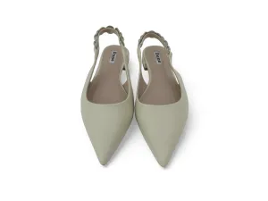 Dune London SlingBack Shoes UK 5 Cream Leather Womenswear | Preloved