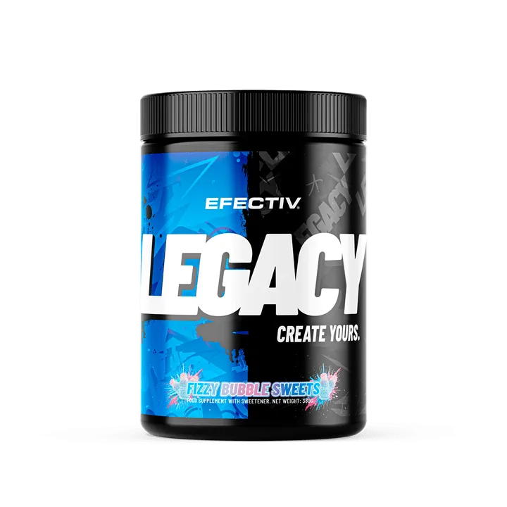 Efectiv Nutrition LEGACY Pre-Workout 380g Fizzy Bubble Sweets