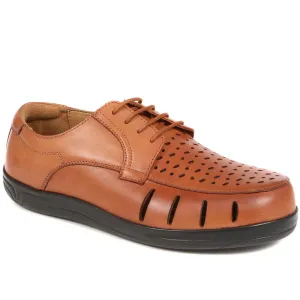 Extra Wide Fit Leather Shoes - CRISTIANO / 323 745