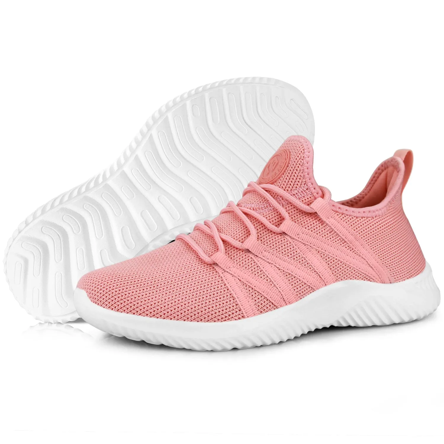 FEETHIT Womens Classic Walking Sneaker Pink