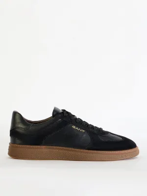 Gant Men Black  Color-Blocked Lace-Up Round Toe Sneakers