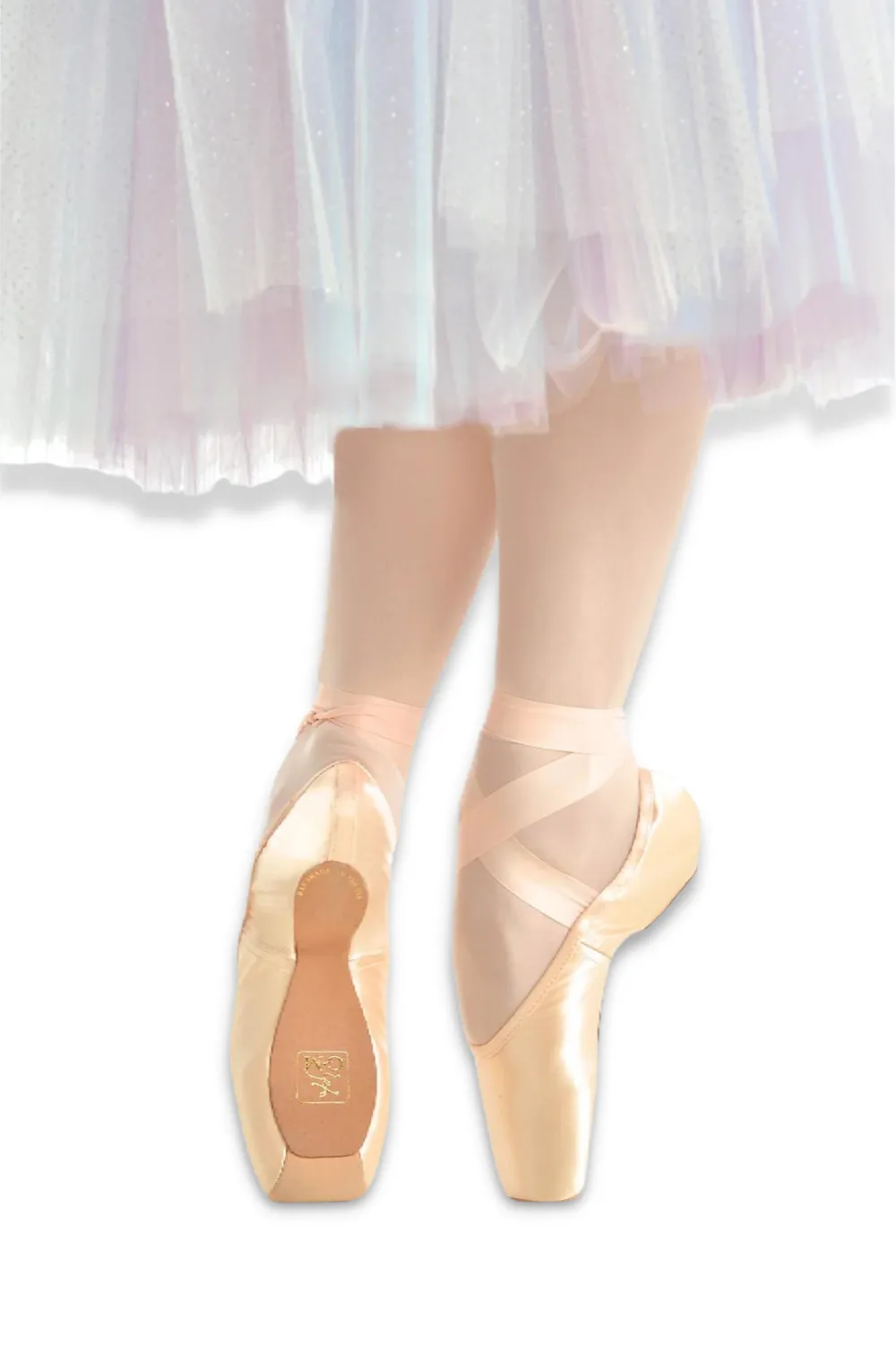 GAYNOR MINDEN POINTE SHOE CLASSIC FEATHERFLEX (FLEXIBLE) SHANK BOX 4 EUROPEAN MADE