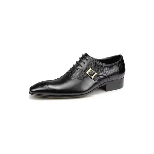 Genuine Leather Elegant LuxeLeather Wedding Brogue Shoes