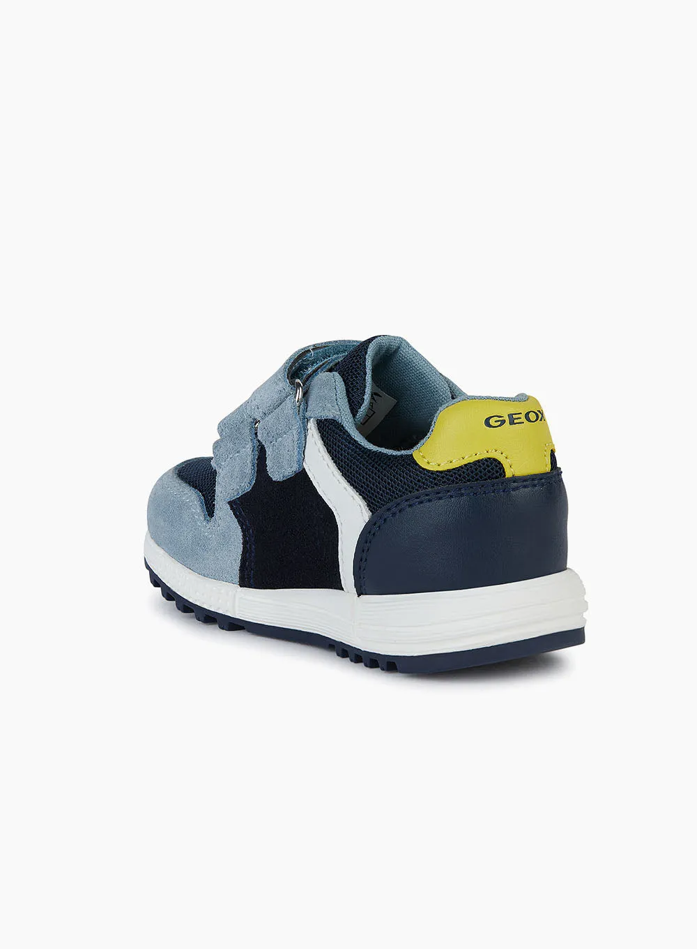 Geox Alben Baby Trainers in Sky/Navy