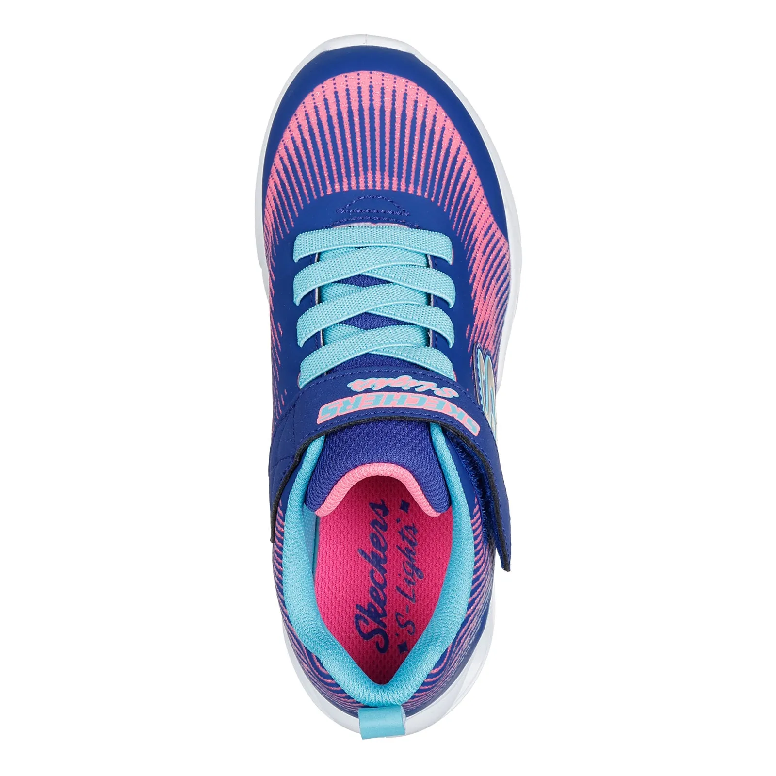 Girl's Skechers, S-Lights: Flicker Flash - Light Takeover Sneaker - Little Kid & Big Kid