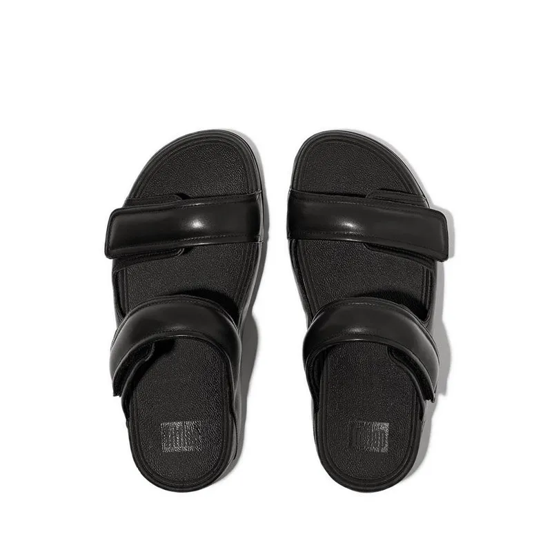 Gogh Moc Adjustable Padded-Leather Slides