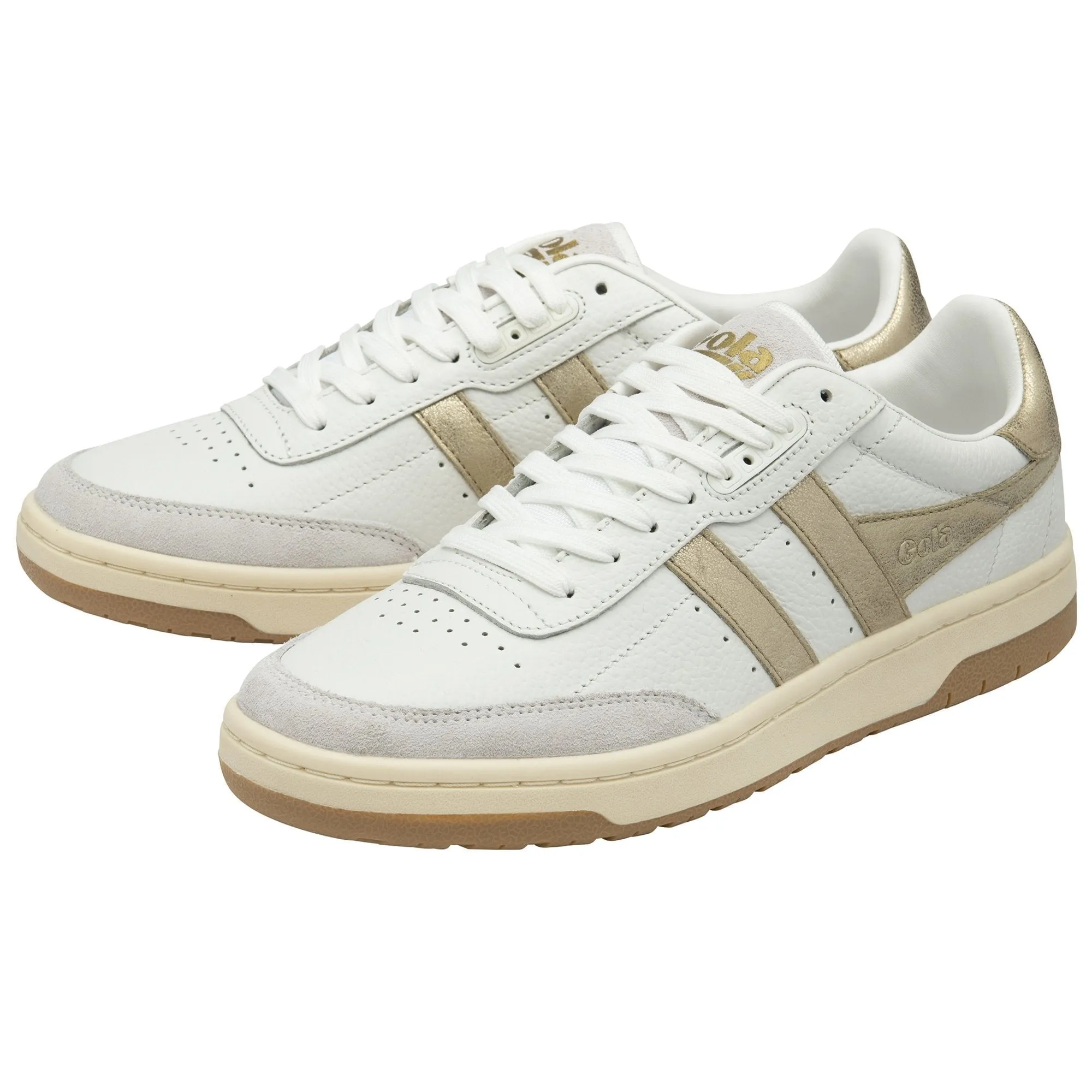 Gola | Falcon Mirror Sneaker White/Gold