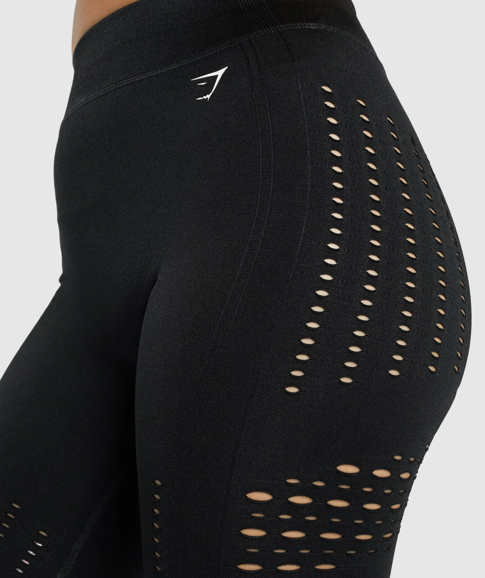 Gymshark Glow Seamless Shorts - Black