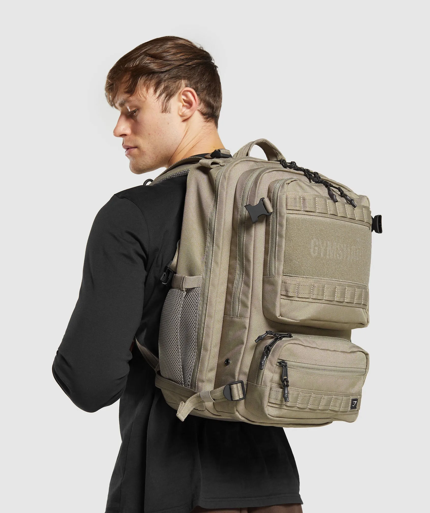 Gymshark Tactical Backpack - Linen Brown