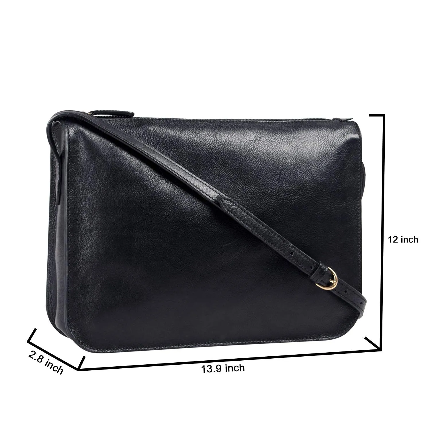 HIDESIGN Hidesign Carmel Medium Sling Bag (Black)