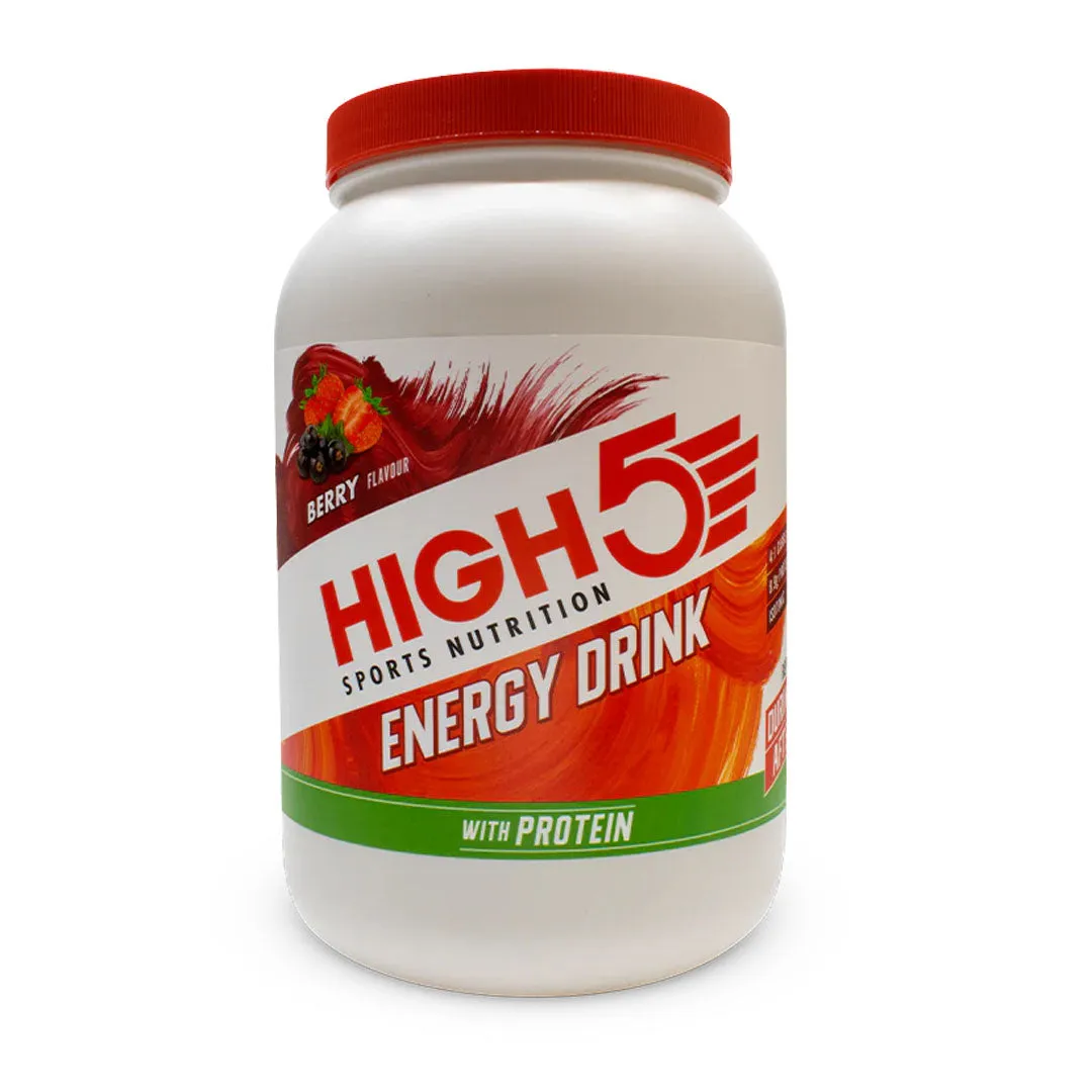 High 5 Energy Drink With Protein Berry 1.6kg