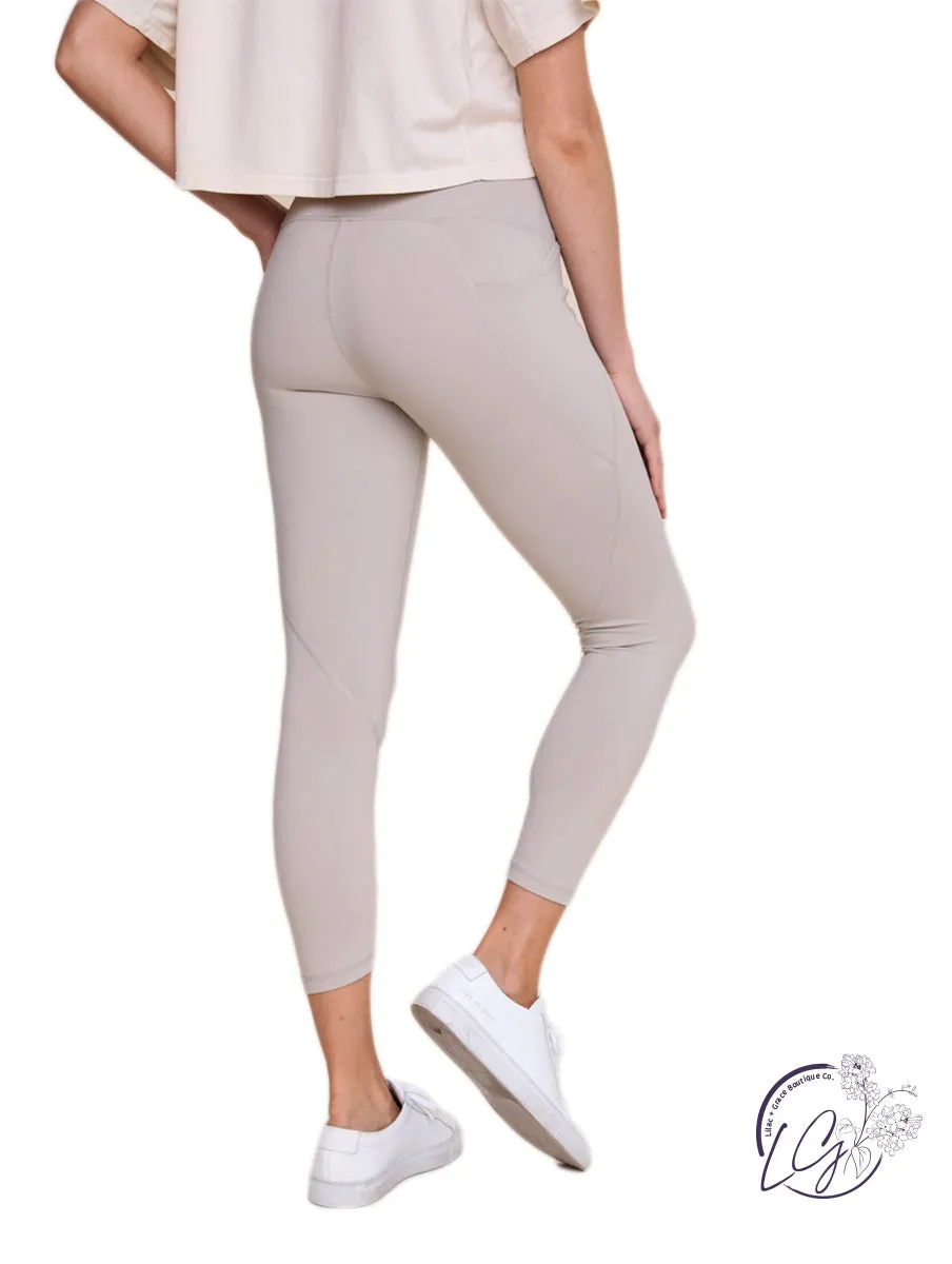 High-Rise Essential Capri Leggings