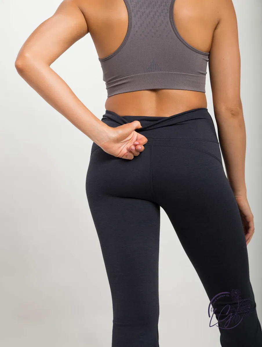 High-Rise Flare Leggings