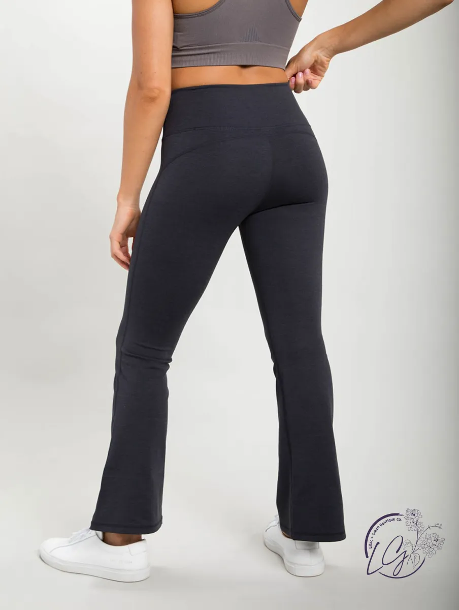 High-Rise Flare Leggings