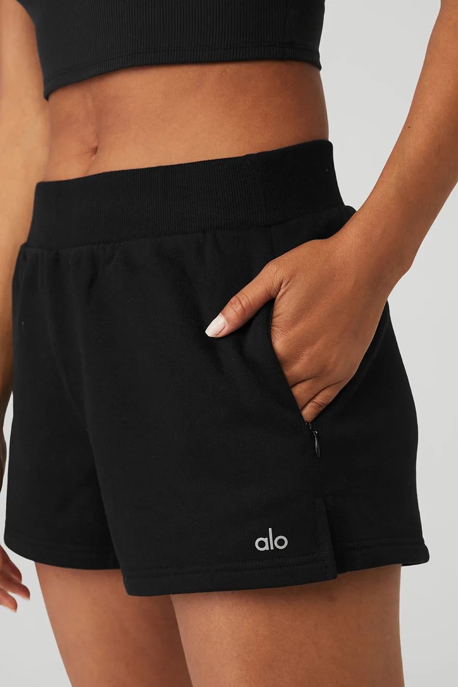 High-Waist Headliner Short - Black