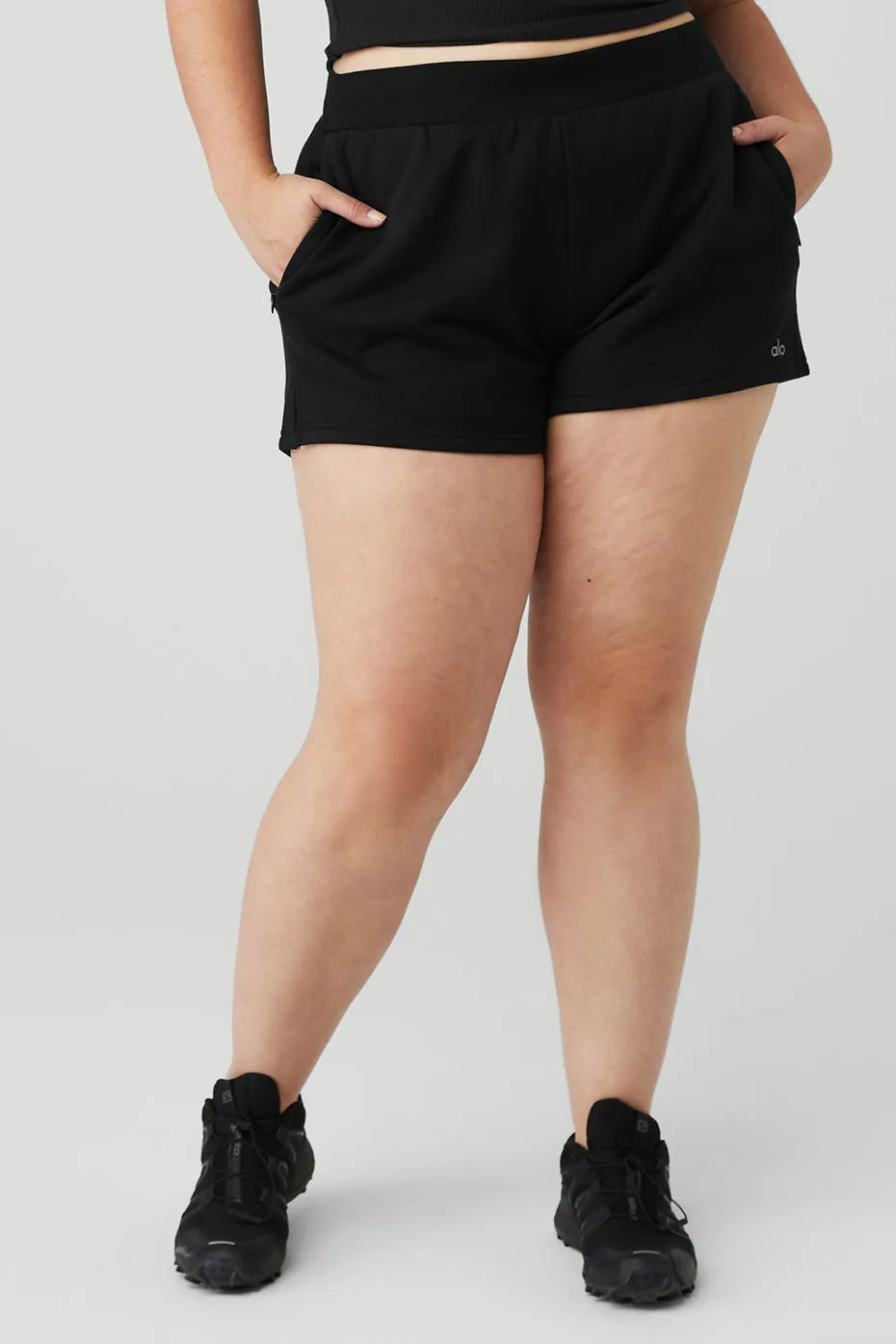 High-Waist Headliner Short - Black