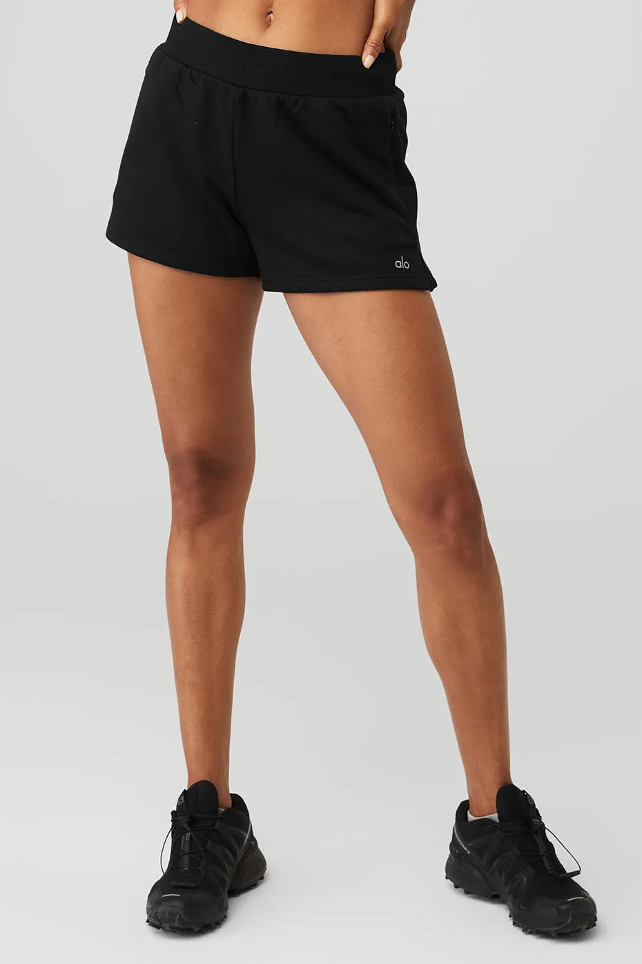 High-Waist Headliner Short - Black