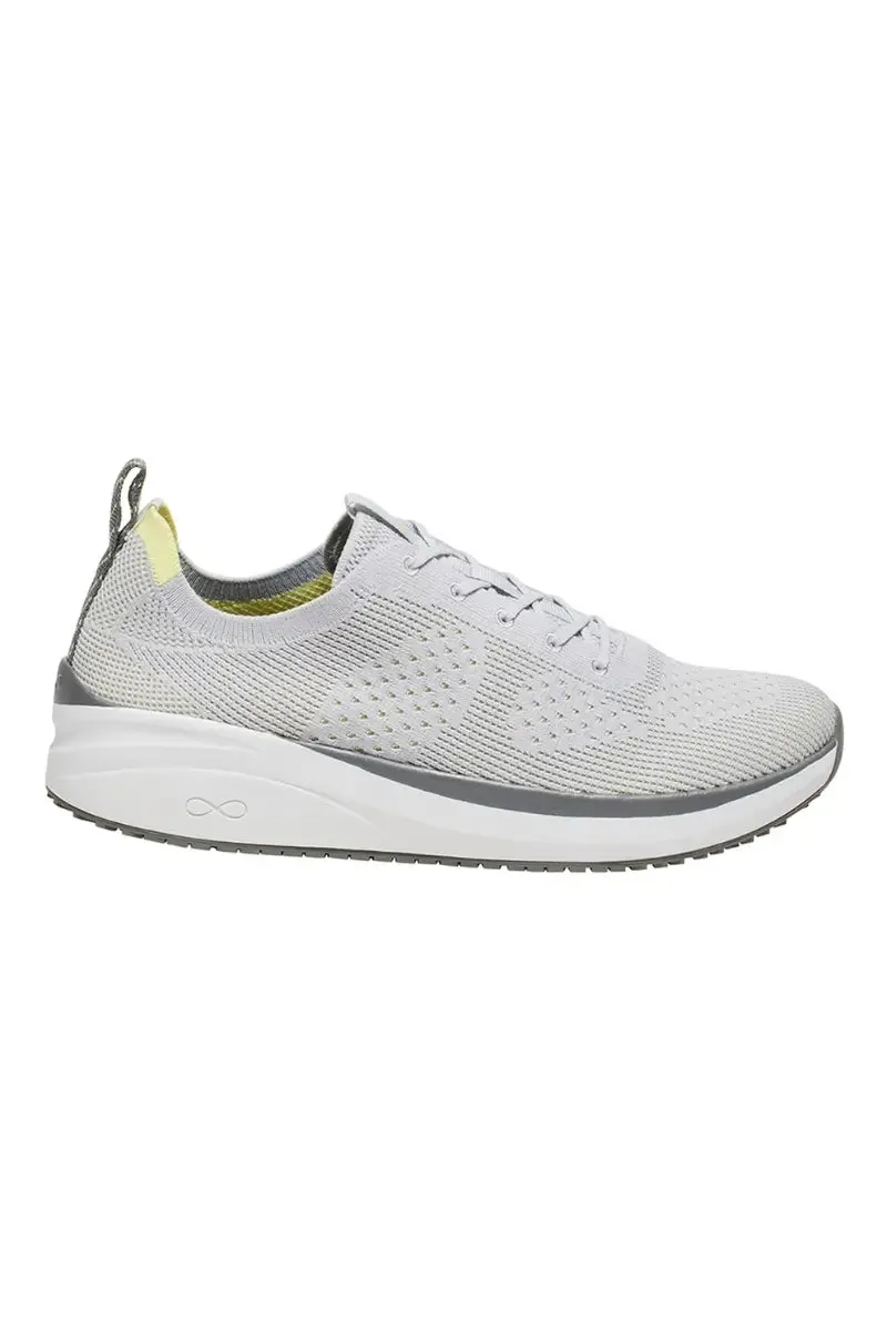 Infinity Men's Ever On Knit Athletic Work Shoes | White Microchip