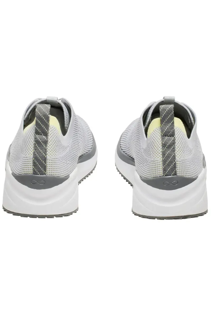 Infinity Men's Ever On Knit Athletic Work Shoes | White Microchip