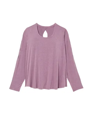 Iris Long Sleeve Tee | Lilac