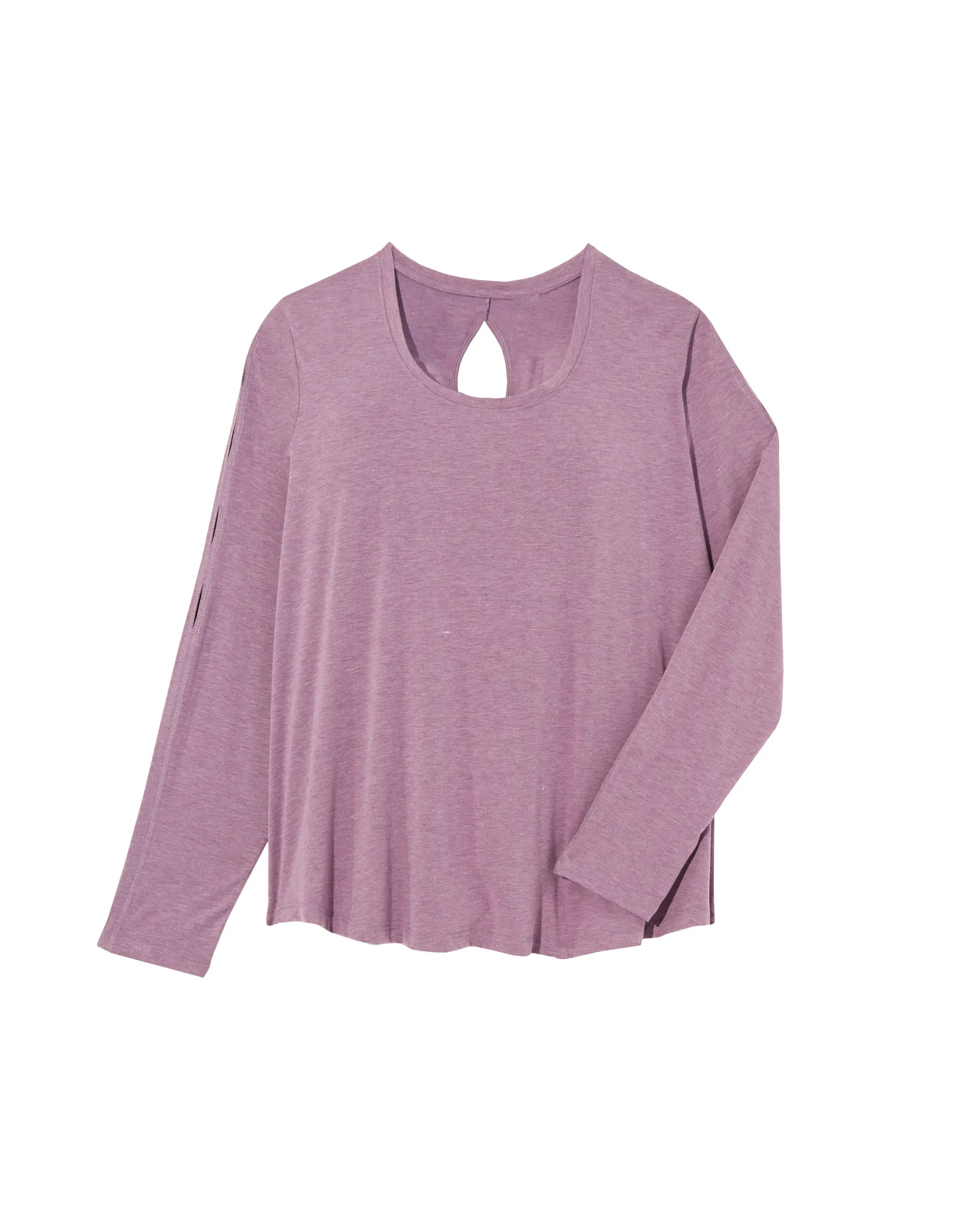 Iris Long Sleeve Tee | Lilac