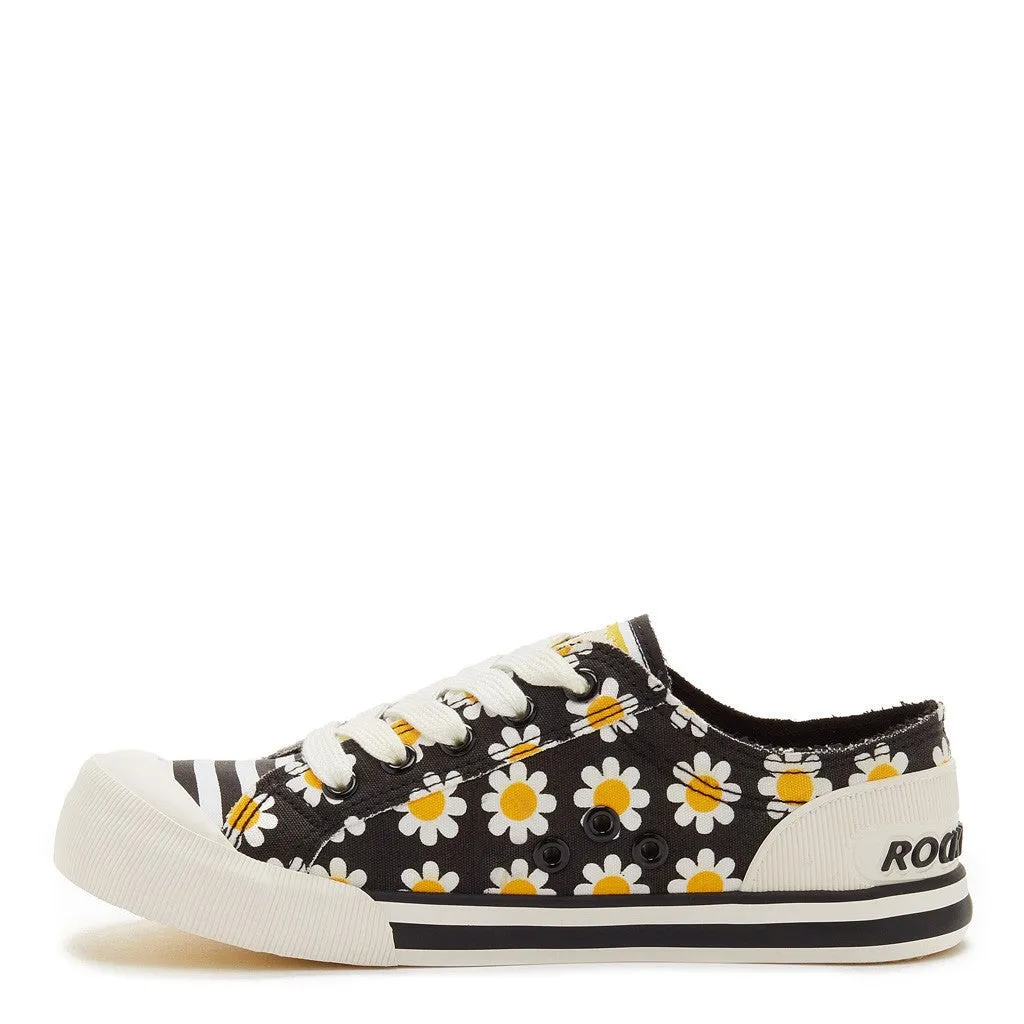 Jazzin Daisy Print Trainers