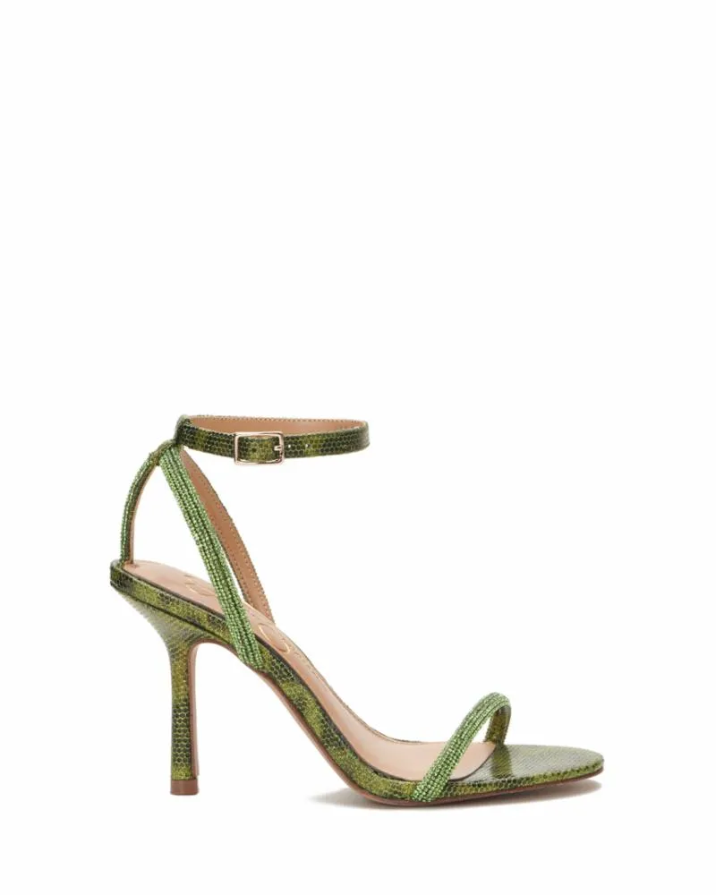 Jessica Simpson Women's Baharia Green/Sassy Leo Mesh M