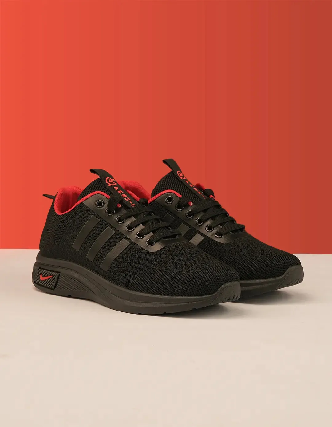 Jet-Black Energy Runners