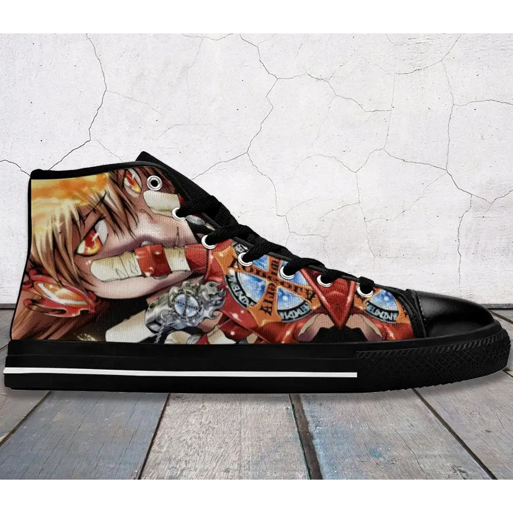 Katekyo Hitman Reborn Shoes High Top Sneakers for Kids and Adults