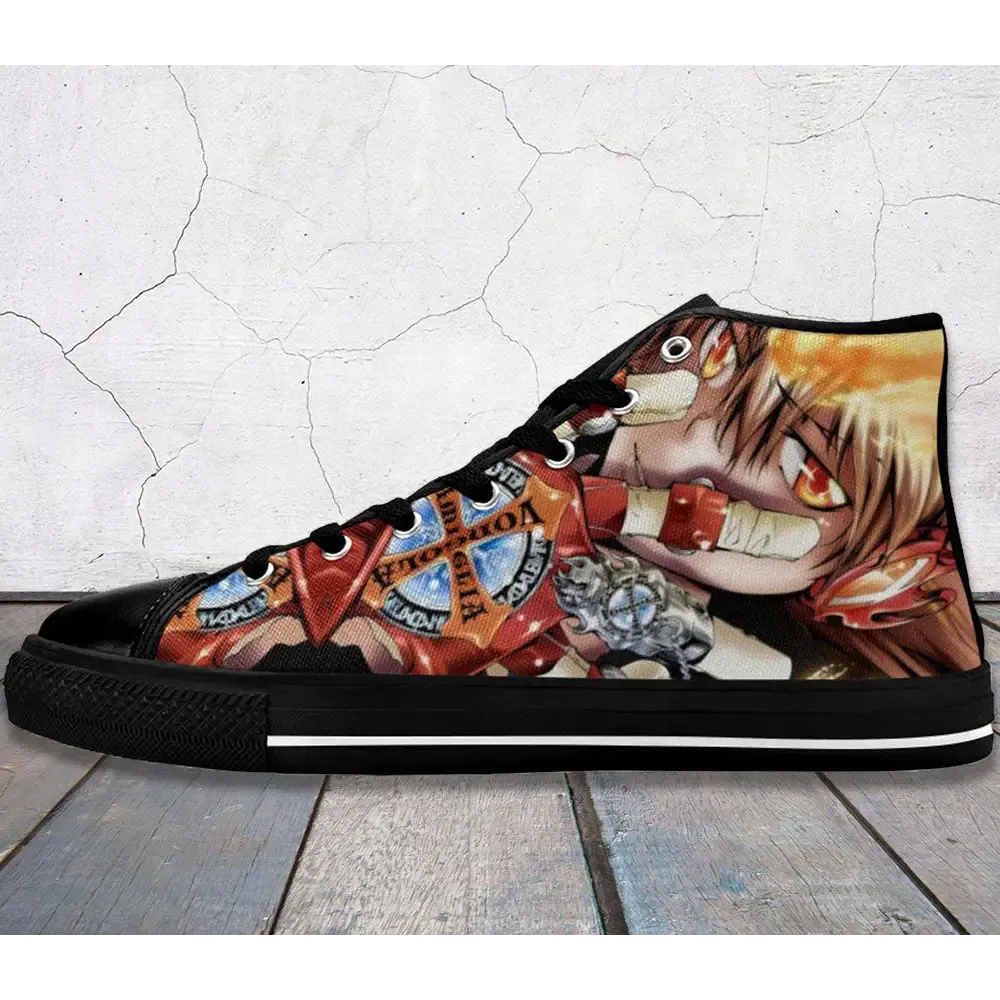 Katekyo Hitman Reborn Shoes High Top Sneakers for Kids and Adults