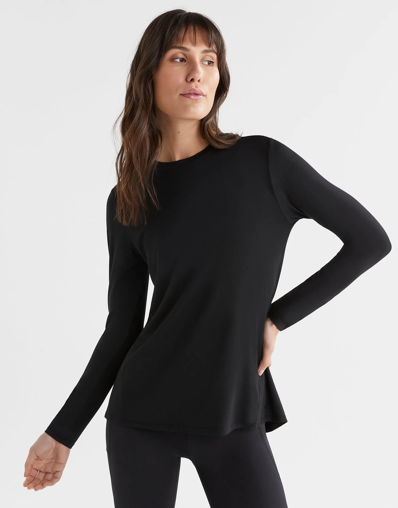 KENDALL Long Sleeve Top - Black