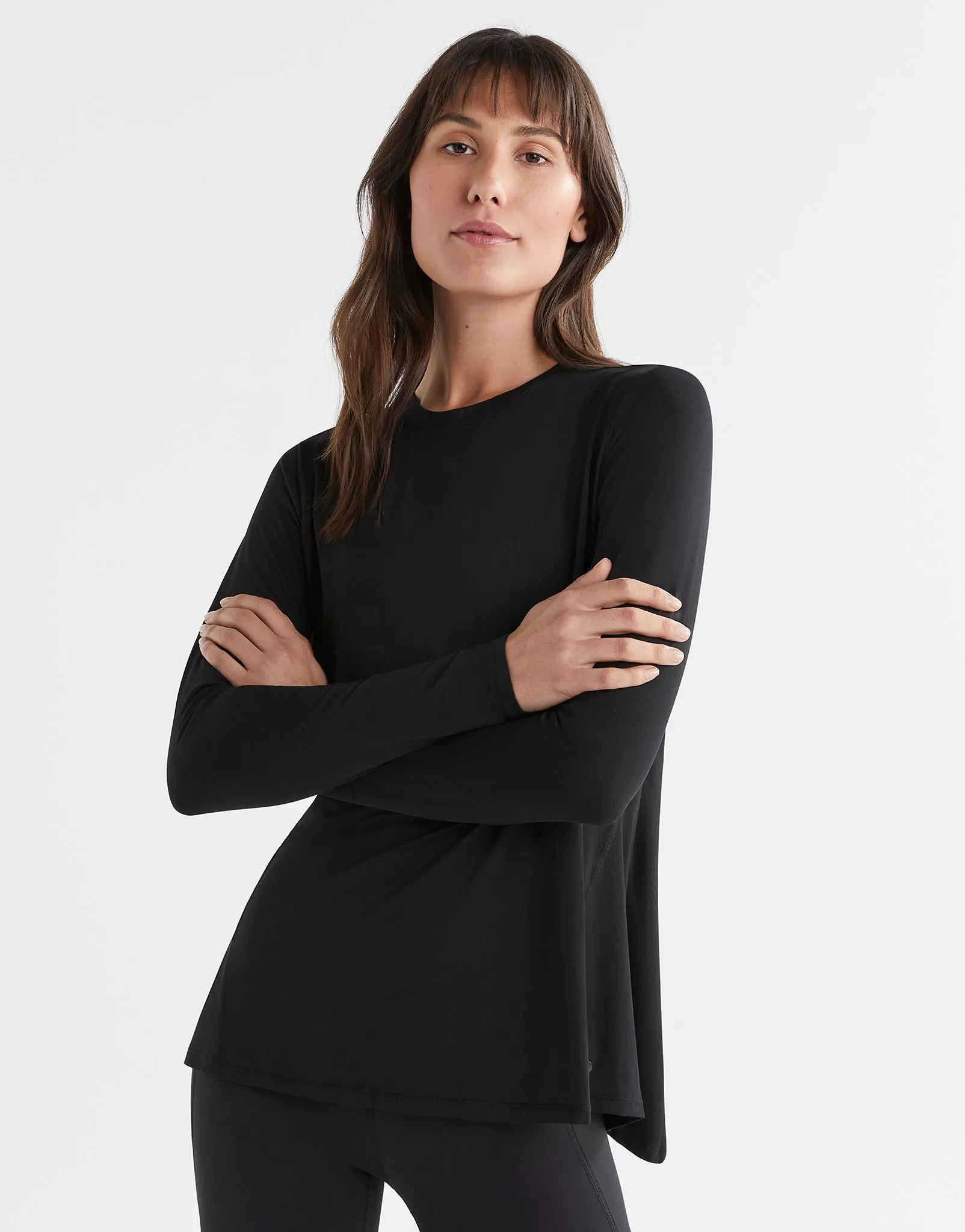 KENDALL Long Sleeve Top - Black