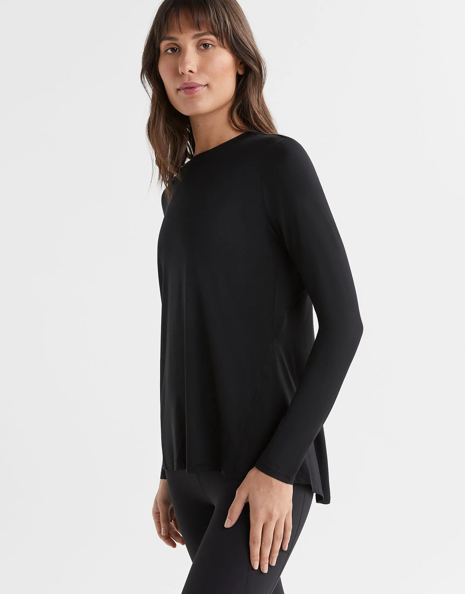 KENDALL Long Sleeve Top - Black