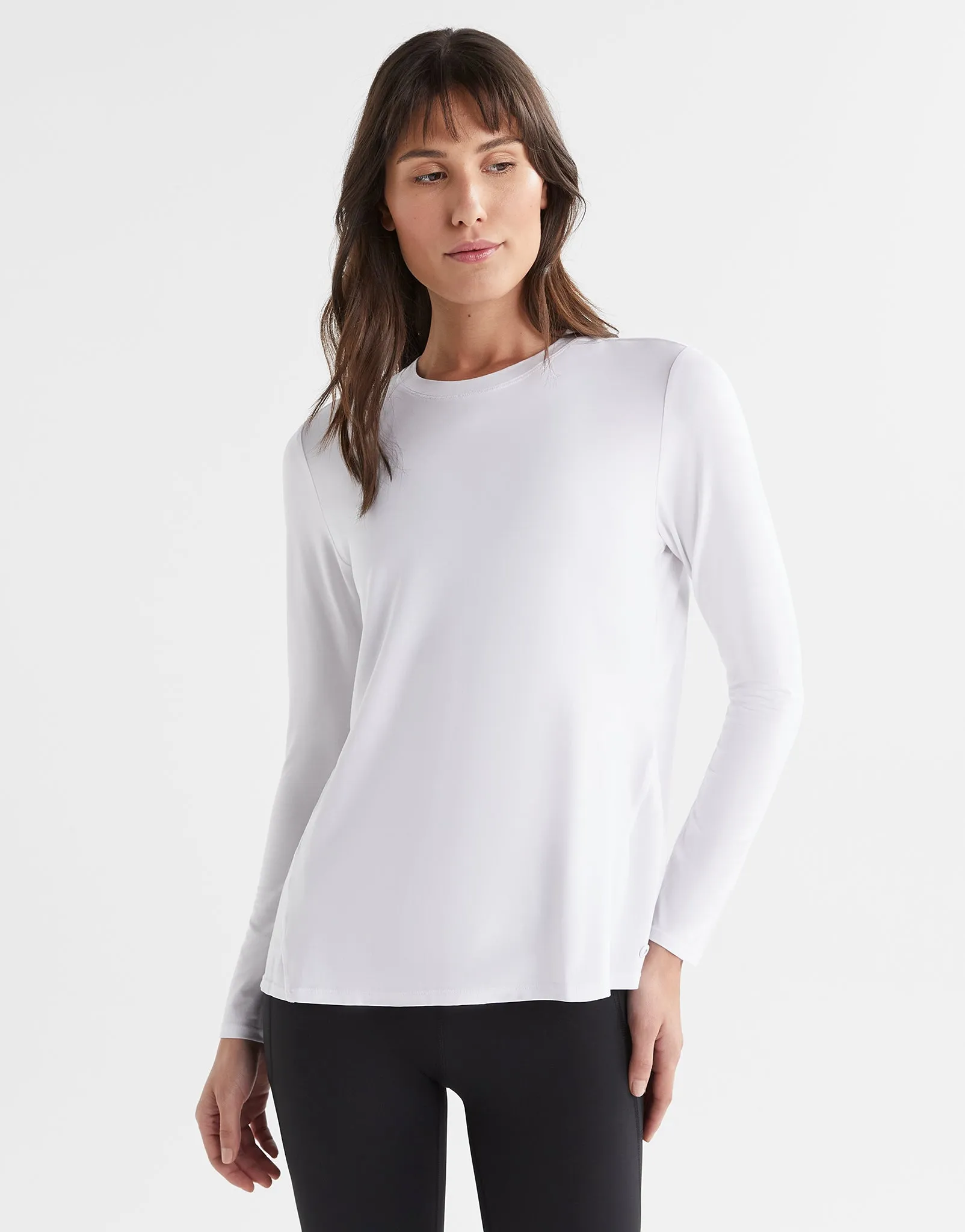 KENDALL Long Sleeve Top - White