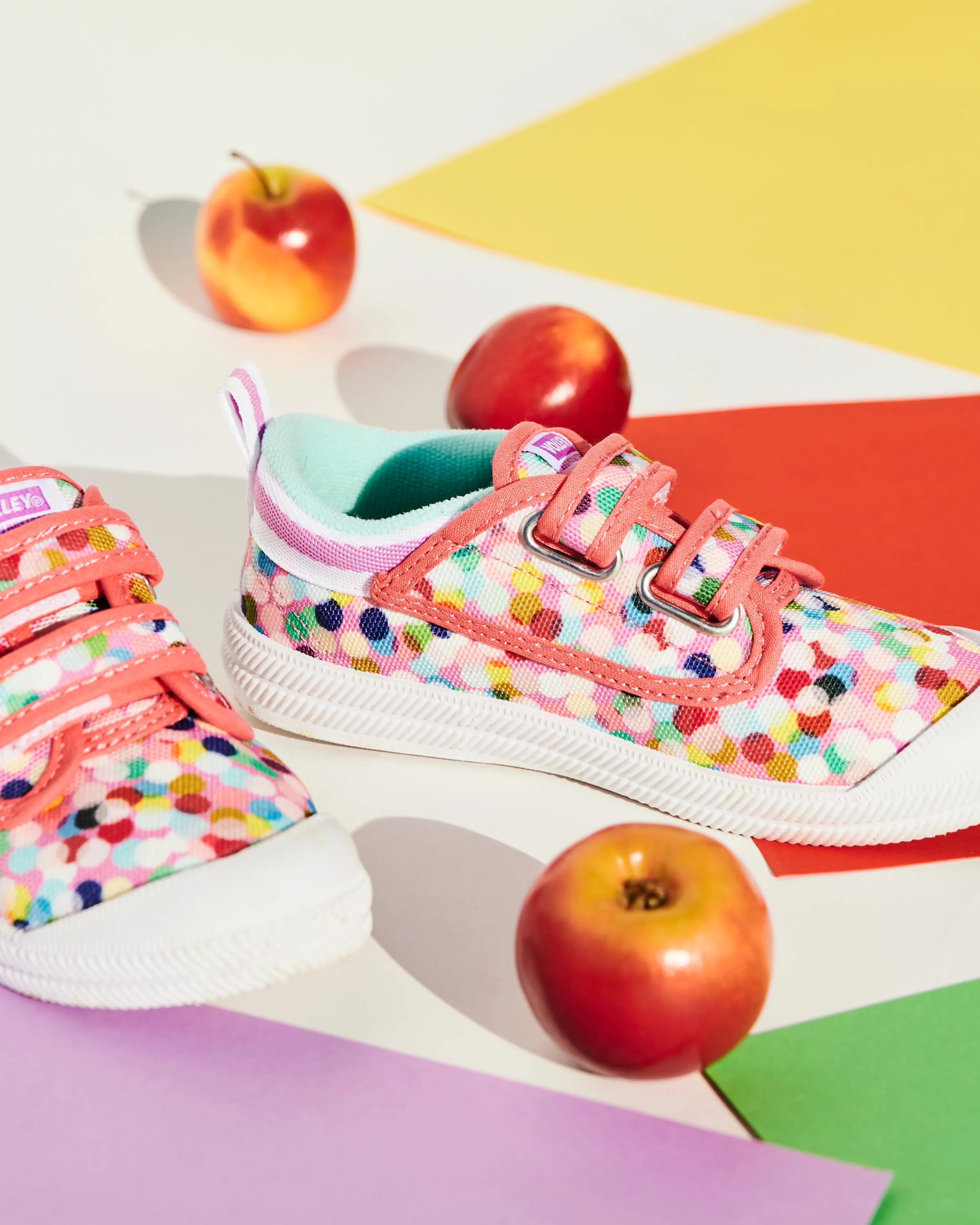 Kip & Co x Volley Confetti Pink International Junior Kids Sneaker