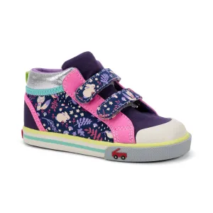 Kya Hi-Top Sneaker - Purple/Woodland