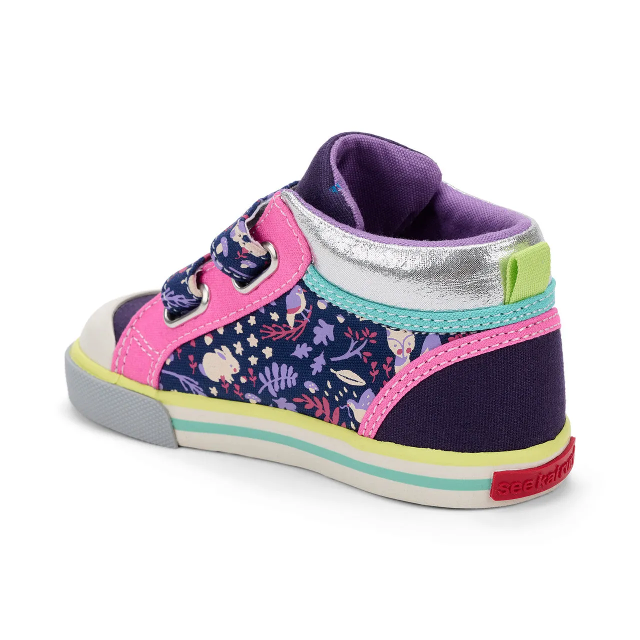 Kya Hi-Top Sneaker - Purple/Woodland