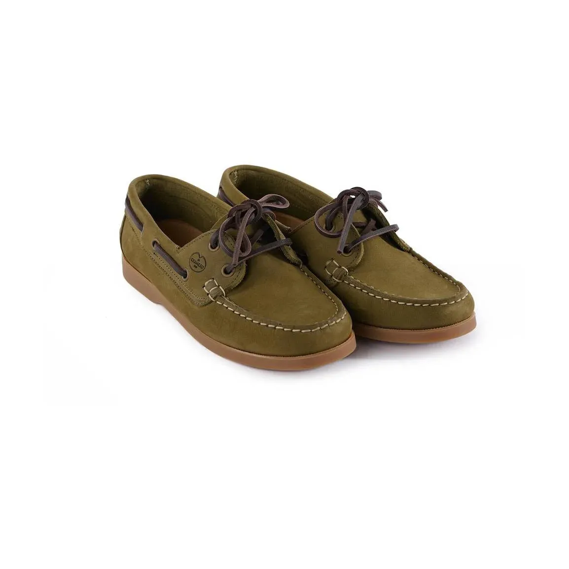 Le Chameau Ladies Galion Nubuck Homme Deck Shoe Iconic Green