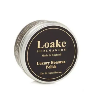 LOAKE Beeswax Polish - Tan & Light Brown