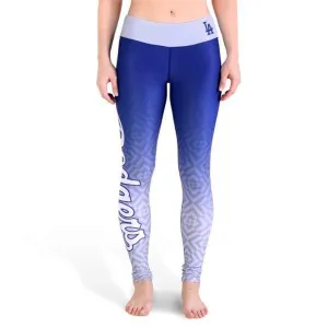 Los Angeles Dodgers FC Women Blue Gray Workout Performance Leggings