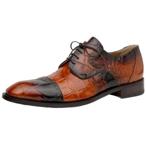 Mauri 1087/2 Alligator Cognac Dirty T.Moro