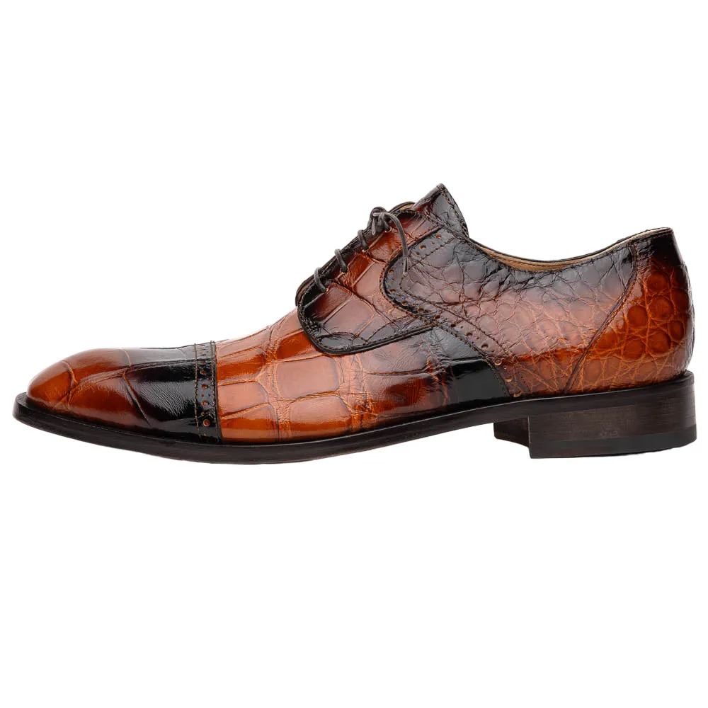 Mauri 1087/2 Alligator Cognac Dirty T.Moro