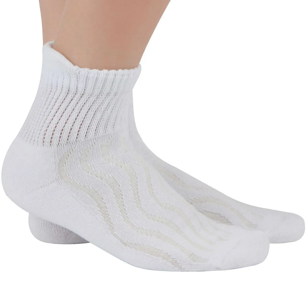 MD Cotton Non-Binding Ankle Diabetic Socks Cushion Loose