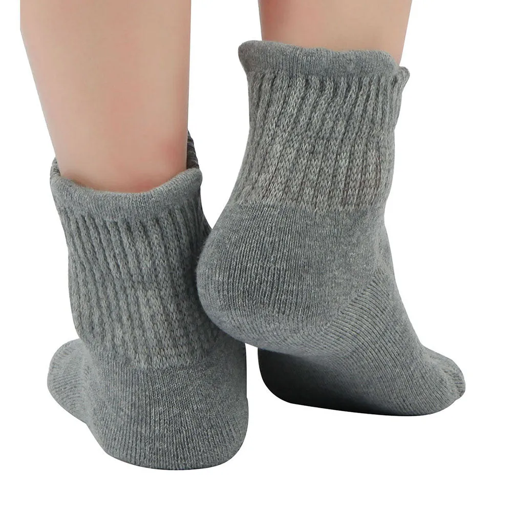 MD Cotton Non-Binding Ankle Diabetic Socks Cushion Loose