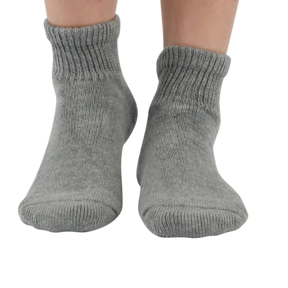 MD Cotton Non-Binding Warm Cushion Ankle Socks